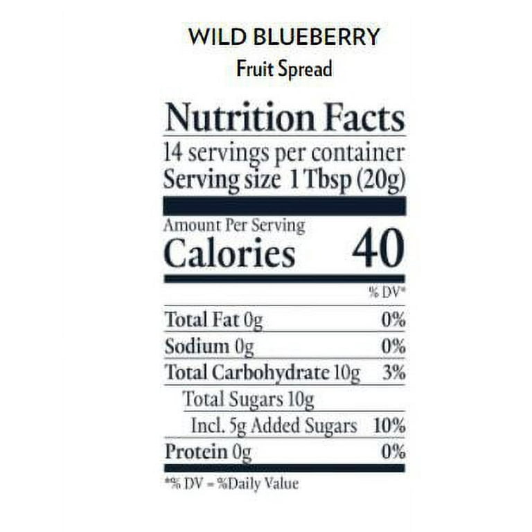 St. Dalfour Wild Blueberry Extra Fruit Jam 284g | Jams & Marmalade