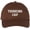 Brown, variant on Thinking Cap Hat Funny Embroidered Dad Hat Humor Novelty Adjustable Baseball Cap (Black)