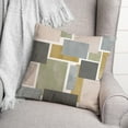 thumbnail image 3 of Creative Products Muted Abstract Squares 18 x 18 Spun Poly Pillow, 3 of 3