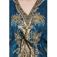 thumbnail image 2 of Women’s Soft Viscose Kaftan Dress, Breathable Loose Fit Beachwear Casual Home & Resort Wear, 2 of 6