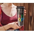 thumbnail image 3 of Vaso de plástico plateado Buffalo Harry Potter Hogwarts 700 ml, 3 of 6