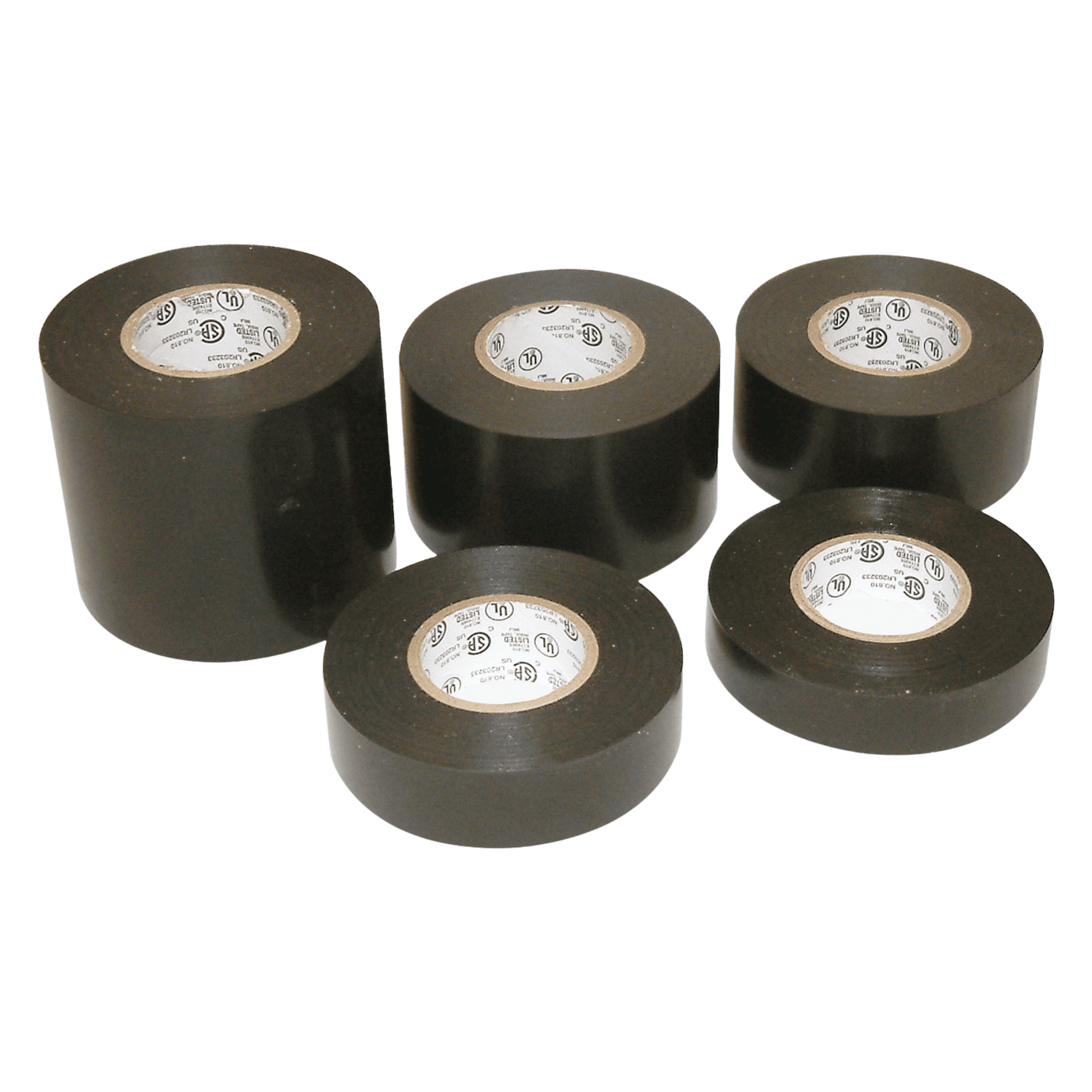 FindTape Premium Grade Electrical Tape [8 mils thick] (EL7566-AW): 4 in. (96mm actual) x 66 ft. (Black)
