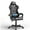 【Z】Black, variant on Soontrans Gaming Chair with Massage, High Back Computer Gamer Chair for Adults and s, Ergonomic Game Chair with Adjustable Headrest and Lumbar Support (White)