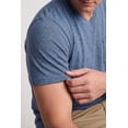 thumbnail image 4 of KingSize Men's Big & Tall Shrink-Less Lightweight V-Neck Pocket T-Shirt, 4 of 5