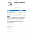 thumbnail image 2 of Front and Rear Axle Control Arm Ball Joint Kit - Compatible with 2004 - 2007 Chevy Trailblazer 2005 2006, 2 of 2