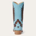 thumbnail image 4 of Women's Stetson Beth Leather Boots Snip Toe Handcrafted Blue, 4 of 6