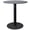 Black, variant on LeisureMod Vail Round Dining Table 27" Wide with Sintered Stone Top and Powder-Coated Round Steel Black Base Kitchen Table, Seats 2-3 Person for Modern Home, Black