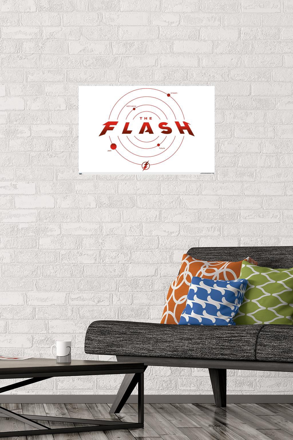 DC Comics Movie The Flash - The Timeline Wall Poster, 14.725" x 22.375"