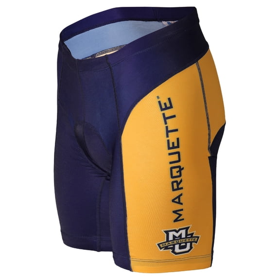 Marquette University Golden Eagles Cycling Shorts (Marquette University Golden Eagles - XL)