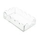 thumbnail image 5 of Soporte de papel acrílico Decoración de la bandeja de lavado acrílico Soporte de servilletas versátil de baño para la cocina del comedor de bodas, 5 of 9