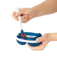 thumbnail image 2 of OXO Tot - Feeding Spoon Set - Soft Silicone Edge on Spoon - Baby Toddler Feeding Utensils - Navy, 2 of 4