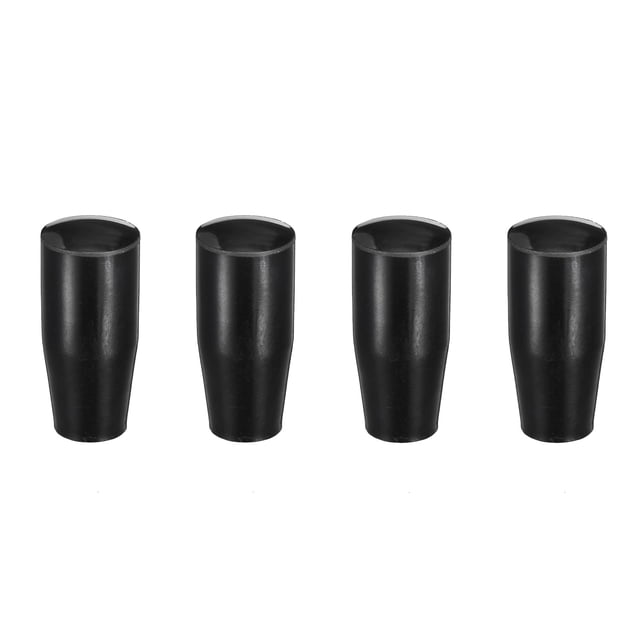 Hembra Roscado Mano Perillas, 4uds M6x36mm Cilindro Fenólico Inserto Máquina Manija para Herramientas Mecánica Equipo Repuesto Piezas