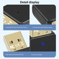 thumbnail image 1 of Adaptador USB portátil compatible con Bluetooth 5.3 sin controlador para computadora de escritorio Sywqhk Para estrenar, 1 of 4