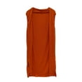 thumbnail image 4 of Faithtur Gilet Femme, Sans Manches Ouvert devant Solide Ample Long pour Rue Décontractée, 4 of 6