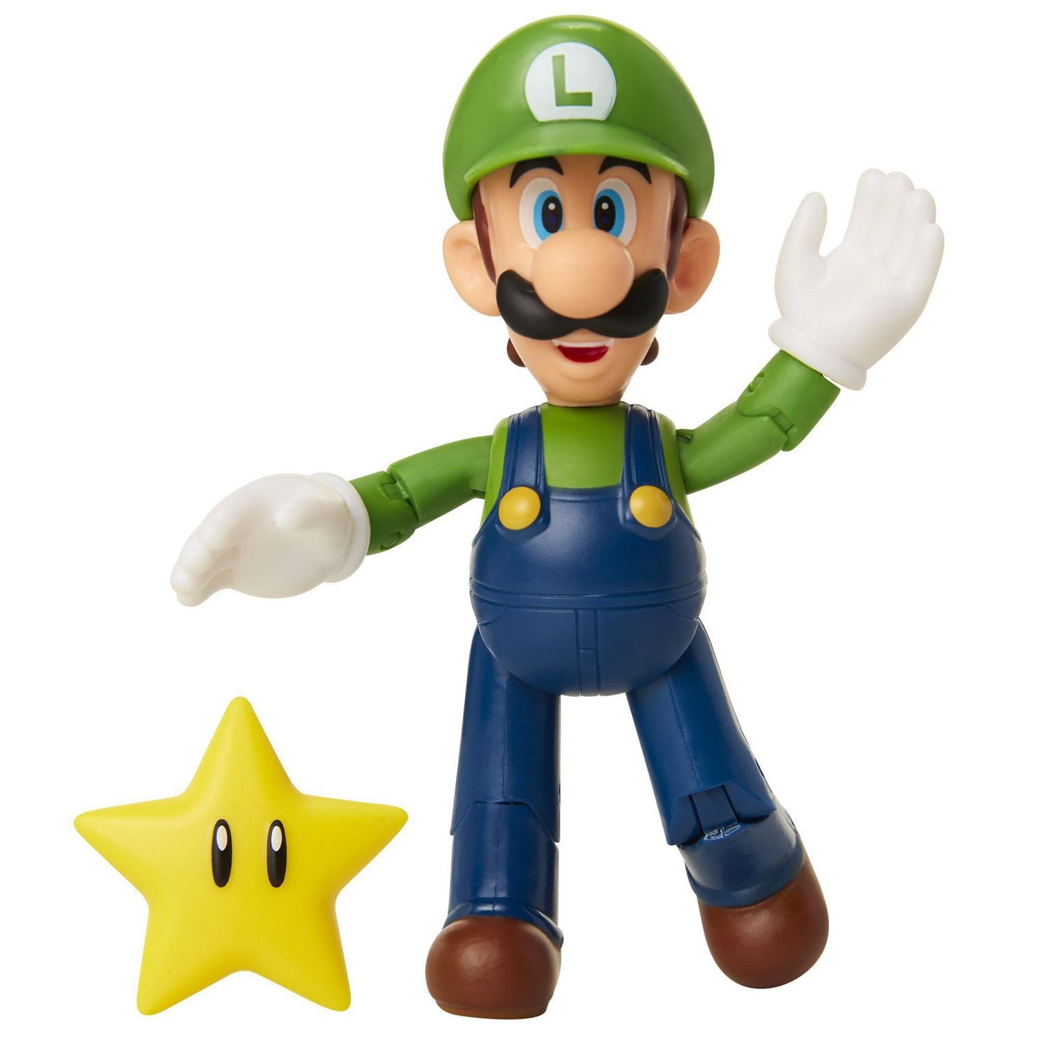 Nintendo 4po figure de Luigi avec étoile
