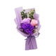 thumbnail image 4 of Jabón floral con flores artificiales, clavel perfumado realista, jabón decorativo para el hogar. Púrpura, 4 of 8