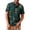 A259-Green, variant on Kalauyu Button Down Shirts for Men Plaid Print Short Sleeve Shirts Casual Button-Up Blouse Summer Beach Outdoor Daily Wear Tops