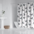 thumbnail image 2 of French Bulldog Shower Curtain 72"x72" ,Bathroom Decorative Shower Curtains Set with 12 Hooks,Modern Waterproof Washable Shower Curtain, 2 of 6