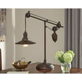 thumbnail image 3 of Signature Design by Ashley Kylen Urban Industrial 29.5 Metal Desk Lamp with Adjustable Arm & Shade, 3 of 9