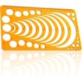 thumbnail image 1 of Circle Radius Master Drawing Template Arc Template Stencil, 1 of 3