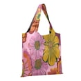 thumbnail image 2 of Large Capacity Print Tote Bag,Lightweight Portable Foldable Shopping Bag Big Daisies, 2 of 6
