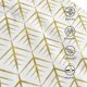 thumbnail image 3 of Fotbe White And Gold Geometry Gorro Clásico de Béisbol, Gorra Ajustable con Broche Snapback, Gorro de Exterior de Algodón Suave, 3 of 6