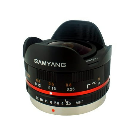Samyang SY75MFT-B 7.5mm f/3.5 Lens for Micro Four (Best Old Lenses For Micro Four Thirds)