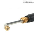 thumbnail image 3 of Bend bar water spray lance high pressure washer parts foam gun connector 1/4 quick union connection hose coupling jet lance, 3 of 4