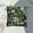 thumbnail image 2 of Nawypu Spring Flower Leaf Vintage Pillow Covers Floral Pattern ThrowPillow Covers Decorative Square Pillowcase Protector Cushion Case for Sofa Couch Bed Pillow Pillowcases, 2 of 5