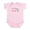 Petal Pink, variant on CafePress - My Poppy Loves Me Baby Onesie - Baby Light Bodysuit, Size Newborn - 24 Months