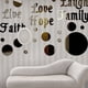 thumbnail image 5 of Adhesivo decorativo para pared Bienvenido Solid Circle Love Life Laugh, 5 of 5