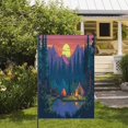 thumbnail image 4 of Camping Flags for Campers Personalized , Welcome to Our Campsite Camping signs 12x18 Double Sided for Outside, Camper Camping Decorations, 4 of 5