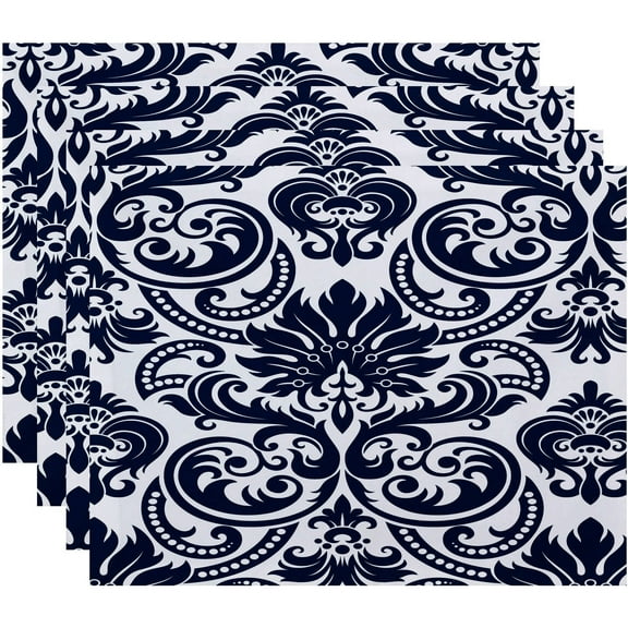 18" x 14" Alexys Floral Print Placemat (Set of 4)