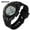 black and white, variant on Transparent Digital Sport Watch Waterproof 50M Countdown Timer for Teens
