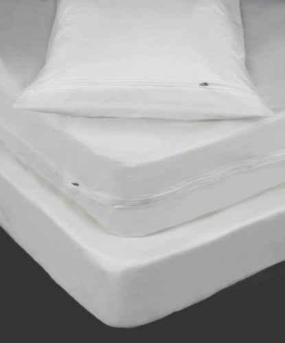 Details about   Mattress Cover Zippered Bed Bug Protector Box Spring Encasement Mites Twin Size 