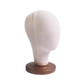 thumbnail image 4 of Canvas Mannequin Head Display Hair Hats Hairpieces Multipurpose Styling Display, 4 of 9