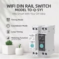 thumbnail image 2 of DC WIFI Smart Circuit Breaker 63A DIN Rail for Smart Home Wireless Remote Control Switch By APP Bla, 2 of 5