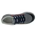 thumbnail image 5 of Drew Player Men Walk Athletic Shoe In Navy/orange Mesh Combo, 5 of 7