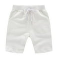 thumbnail image 3 of WOLLED 1-11Y Kids Toddler Cotton Shorts Summer Pants Boys Girls Versatile Shorts Baby Elastic waist Pants, 3 of 7