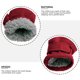 thumbnail image 5 of Bewildely 1 par de manoplas para niños, funda para los dedos de invierno, cubiertas para los dedos forradas, cómoda manopla para niños, manopla para Suministros térmicos Rojo Bewildely HA060203-07B, 5 of 6