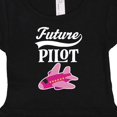 thumbnail image 4 of Inktastic Future Pilot Girls Airplane Career Girls Baby Dress, 4 of 5