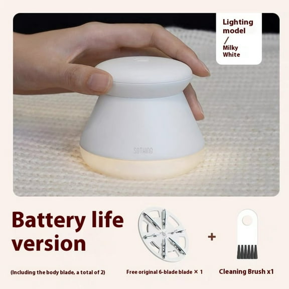 Portable Electric Fabric Shaver Lint Remover Rechargeable Sweater Pill Cutter for Clothes