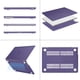 thumbnail image 5 of Funda MOSISO compatible con MacBook Air de 13,6 pulgadas y accesorios, 5 of 6