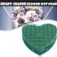 thumbnail image 3 of 4 Piezas de Soporte de Flores de Espuma Floral en Forma de Corazón con Espuma Floral, 3 of 8