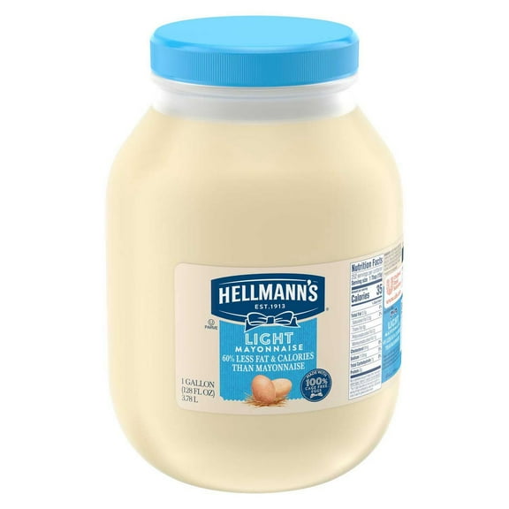 Single Hellmann's Light Mayonnaise Jar, 1 gallon -- 1 each