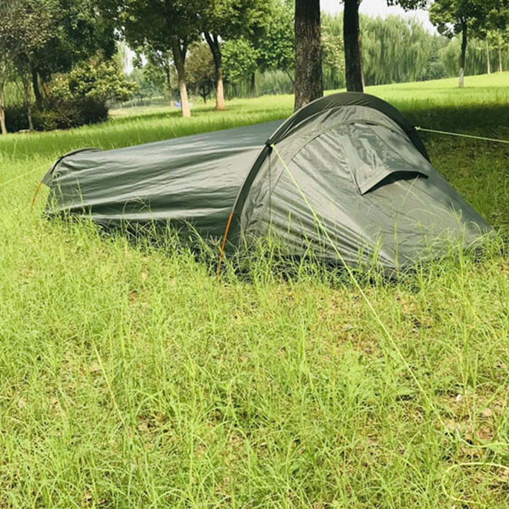 lanema Single Person Individual Bivy Tent Lightly weight Single Person Tent Watertight Backpacking Tent Camping Bivy Bag