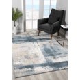 thumbnail image 6 of Rug Branch Contemporary Scandinavian  Blue Beige Indoor Area Rug - 9x12, 6 of 7