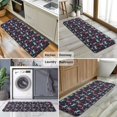 thumbnail image 6 of Dark Colorful Unicorn Pattern Kitchen Rug Mat,Kitchen Runner Rugs Non Skid Washable,Decorative Kitchen Floor Mats for Kitchen,Sink,Laundry,17"x47.2", 6 of 7