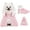 Pink, variant on Pet Wedding Costume for Cat Small Dogs, Sparkly Cat Clothes Tulle Cloak for Puppy Kitten, Halloween Dog Outfit Suit for Party Holiday Christmas, Pink