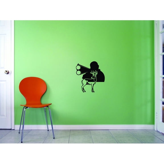 New Wall Ideas Hunter Gun Deer 20x40"